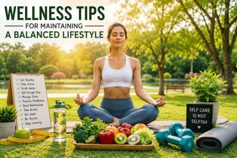 Wellness Tips for Maintaining a Balanced Lifestyle
