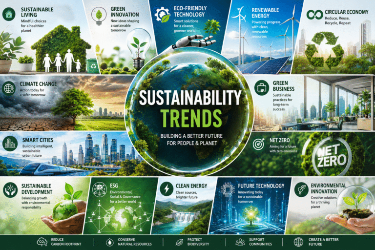 Sustainability Trends: 10 Game-Changing Innovations Transforming 2026